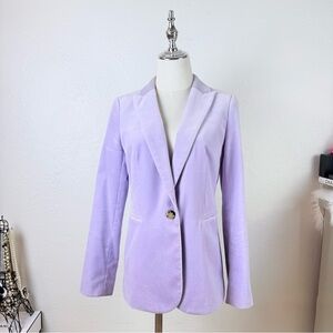J.Crew Parke Blazer in Velvet Smokey Wisteria Purple Lavender Size 6